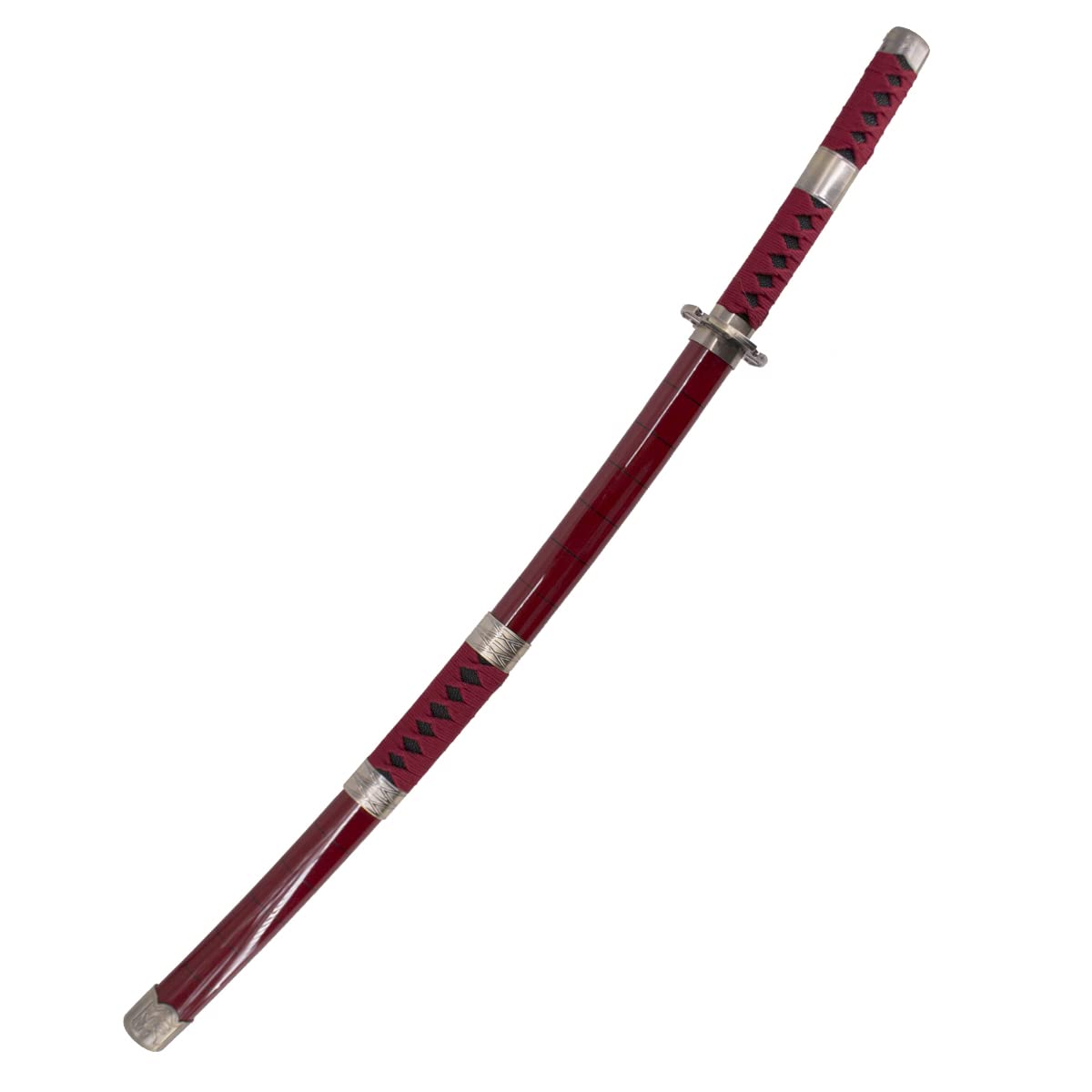 Réplica de Katana Japonesa en Bambú Modelo Sandai Kitetsu Zoro One Piece 107 Cm