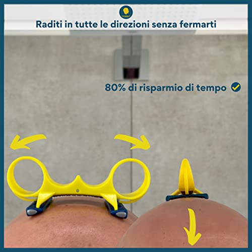 Twinshaver rasoio di sicurezza per le gambe + 4