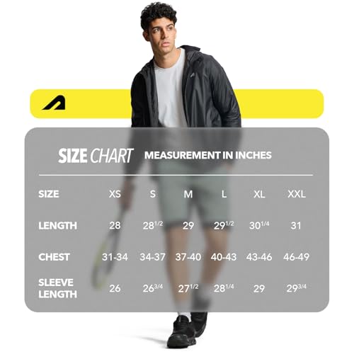 Image of Boldfit Men's Polyester Standard Length Windcheater Jacket, Lightweight & Wind-Resistant with Reflective Bike Jacket, Relaxed Fit-Stylish Windbreaker for Outdoor & Biking