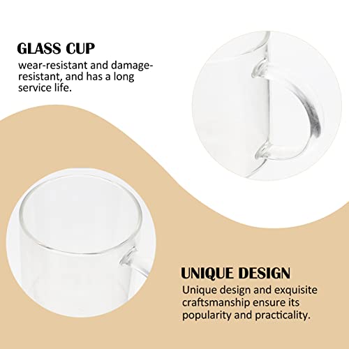 HEMOTON 1 Conjunto de Té Infusor Glasstea Cup Filtro de Té Transparente Colador Colander Kung Fu Té Accesorios de… - Imagen 5