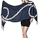 Produktbild Verdrehte künstlerische nautische Seil endlose Marine abstrakte Kabel Cordage Cording Damen Decke Schal Mode Schals warm wickeln Schal Cape Weihnachtsgeschenk für Mutter Freundin Schwester
