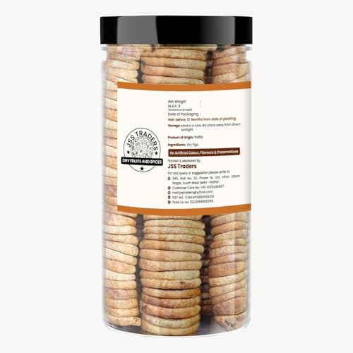 Image of Avlokan Dried Anjeer /Figs - 100g | Unploished Natural Afghani Anjeer | Healthy Dry Fruit Snack | Rich in Fiber, Iron & Calcium | No Added Sugar | Low in Fat | Ideal for Soaking | Figs Lot 120