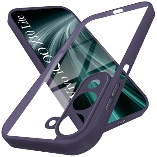 Image of Jkobi Ultra-Hybrid Back Cover Case for Vivo iQOO Z10 Lite (Lifetime Anti Yellow | Anti Scratch | Crystal Clear Shockproof)