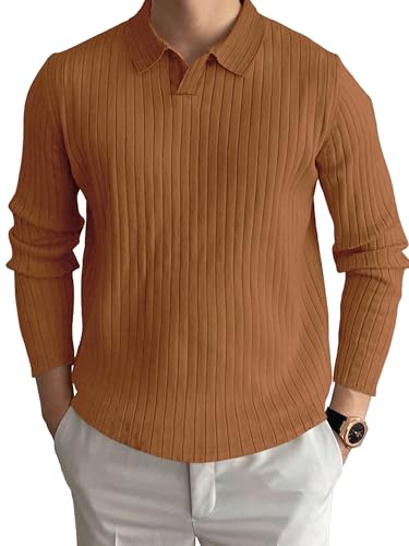 Image of Noble Monk Relax Fit |Textured| Lycra | Polo Neck T-Shirt
