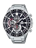 Casio Men's Quartz Watch with Stainless Steel Strap, TBA, 22 (Model: EFV620D-1A4V), Silver-Tone