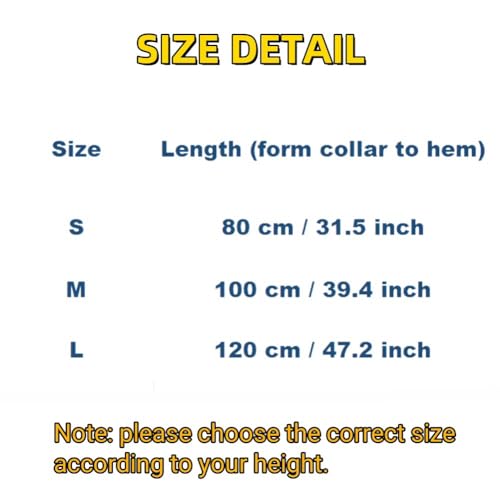 Proumhang Blue Hooded Cape Kids Hooded Robe Cloak Witch Cloak Vampires Cape Devil's Cloak Grim Reaper Cape for Boys Girls Halloween Masquerade Christmas Cosplay Fancy Dress Party 80cm/31.5" - Image 3