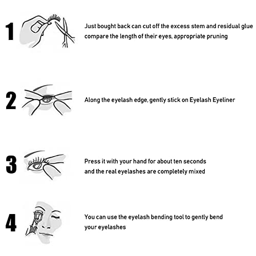 Eyeliner Eyeliner And Eyelash Stickers 7 Color Glitter Powder Eyeliner Stickers False Eyelash Stickers Stage Eye Makeup Stickers 4Ml Eyelashes Case Glitter (E, One Size) #TOP1