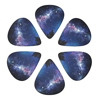 FUCVNPZ Lot de 6 médiators en celluloïd, Full Moon pour guitares acoustiques, électriques, basses ou ukulélé - Les Beatles, Paul McCartney, John Lennon, RIngo Starr, George Harrison FUCVNPZ Lot de 6 médiators en celluloïd, Full Moon pour guitares acoustiques, électriques, basses ou ukulélé – Image 2