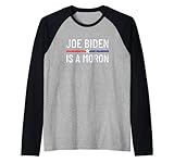 Photo Gallery divertente anti joe biden è un moron pro america politico maglia con maniche raglan Photo Gallery divertente anti joe biden è un moron pro america politico maglia con maniche raglan