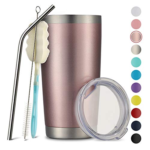 MUCHENGHY 20oz Tumbler Double Wall Stainless Steel Vacuum Insulated Travel Mug with Lid