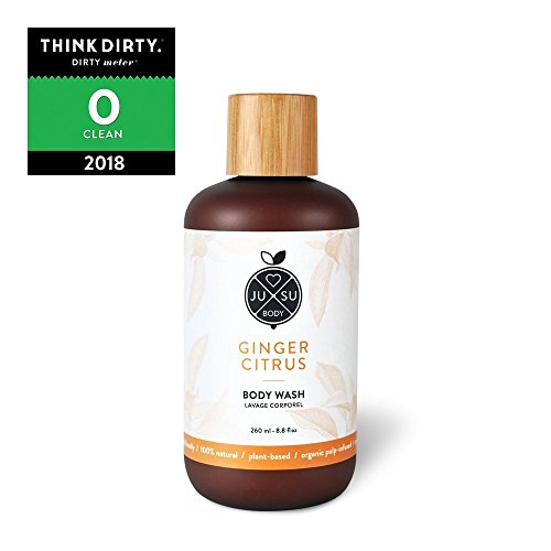 JUSU Body Ginger Citrus Body Wash - 100% Natural - 8.8 fl oz