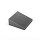 ACOUSPANEL Akustikschaumstoff, 32 Schaumstoffplatten, 15x15x6cm, Unkomprimiert, Schallabsorber für Tonstudios, Heimkino und Büros, Farbe Anthrazit