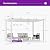 PURPLE LEAF Outdoor Pergola 10' x 13' White Pergola, Double Canopy, White