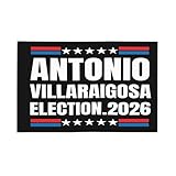 12x18 Antonio Villaraigosa for Governor Car Flags California Election Flag for Car Double Sided Banner Signs Decoration No Flagpole