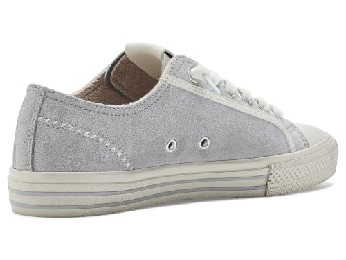 Image of VINTAGE HAVANA Women's Alive Dusty Blue Suede 10.0 Medium