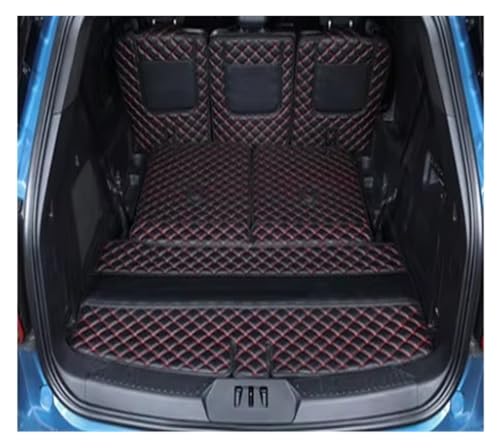 2020年式 エクスプローラー用 6/7シート用トランクマットセット トランクカーペット カーゴライナーマット(8)