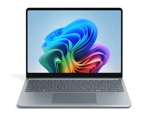 Microsoft Ordenador portátil Surface | Copilot+ PC | Pantalla táctil LCD de 13' | Snapdragon® X Plus | 16 GB de RAM | 512 GB de memoria | Modelo más reciente | Océano
