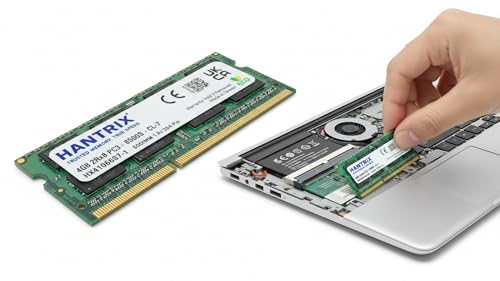 Image of 4GB DDR3 1066MHz Laptop RAM PC3-8500S 204-Pin SO-DIMM Notebook Memory Module | 1.5V Single Rank 1Rx8 Laptop Upgrade | Premium Korea Chips Hardware Stick | 3-Year Warranty