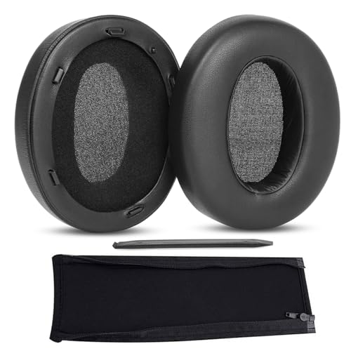 WH-XB910N Almohadillas para Orejas YDYBZB Earpads Almohadillas de Cuero Reemplazo Compatible con Sony WH-XB910N WH-XB910 XB910N Auriculares miniatura 6