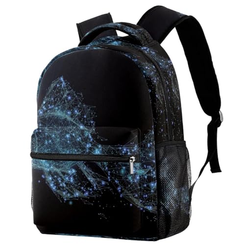 Sac de voyage décontracté poisson multicolore pour weekend et collège