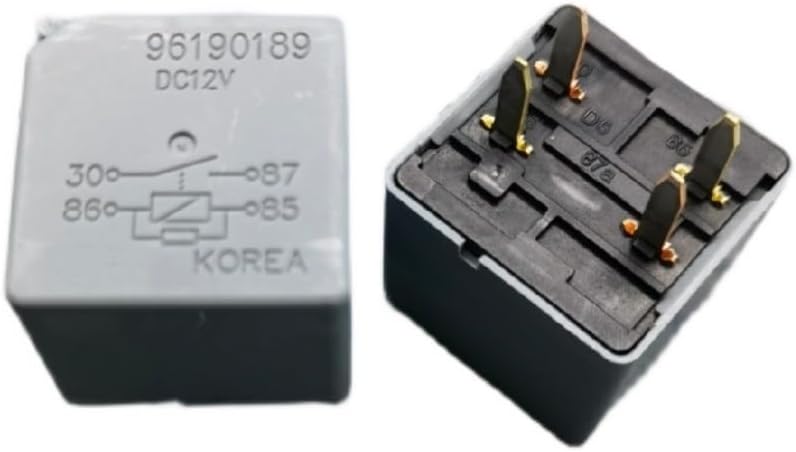 5PCS Relays 96190189 DC12V 4PIN Automotive Fan Relay