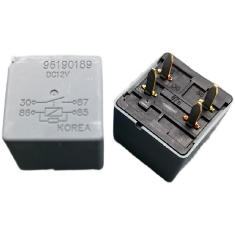 5PCS Relays 96190189 DC12V 4PIN Automotive Fan Relay