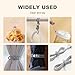 Data Cable Organizer, Silicone Cable Ties Reusable - Elastic Cord Organizer for Electronics, Adjustable Wire Ties for Cable Management,Computer Wires,Phone Charger,Earphone,Home Office (Mix, 5PCS)