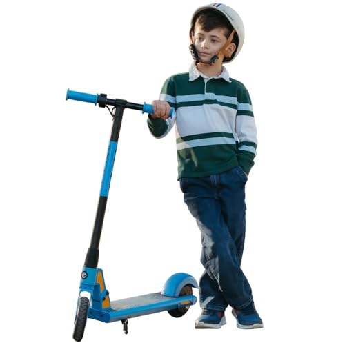 Gotrax GKS Mini Electric Scooter for Kids 6-12, Max 3.75 Miles & 7.5 Mph by 150W Motor, 6'' Wheel, Thumb Control Easy to Ride & Assemble, All-Metal Body Supports 121 lbs, Great Present for Boys Girls
