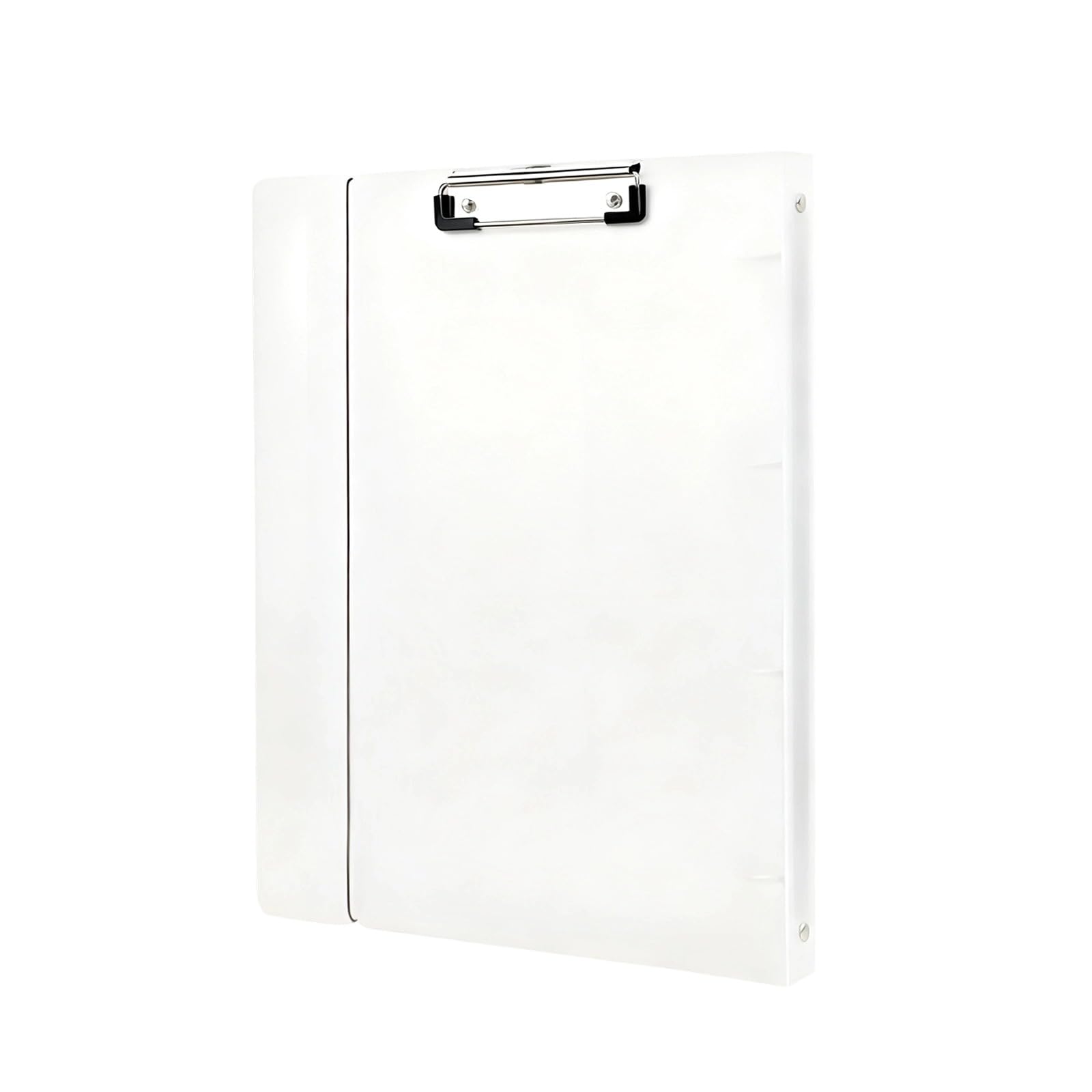 Juego de 5 fundas de carpeta A4 de 4 anillas, carpeta de polipropileno transparente con cierre elástico, carcasa de cuaderno recargable mate, capacidad para 150 páginas para oficina, escuela, hogar