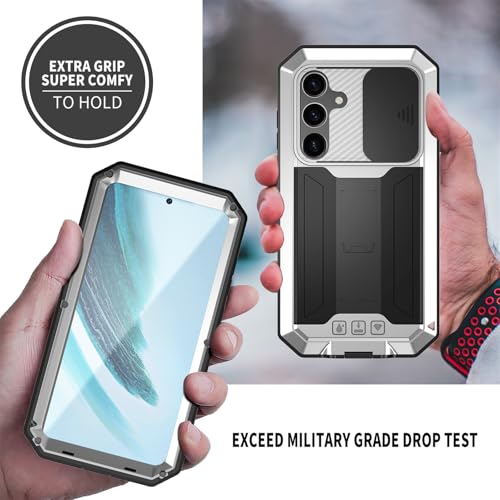 Coque Samsung S25 Plus protection integrale avec cache objectif coulissant - 6