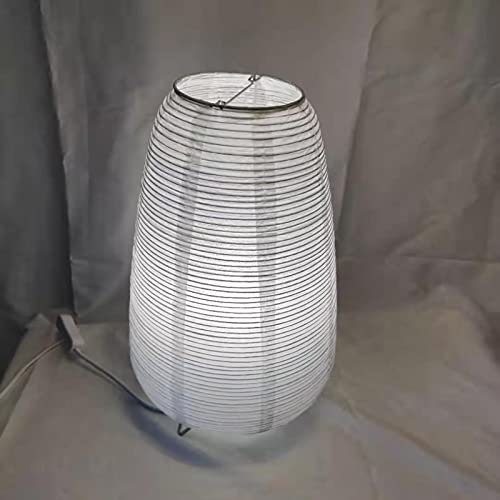 LXHLDD Papier Et Métal Lampe en Papier De Riz, 13,7 Pouces De Haut Papier Lampadaire, Salon Lampe Déco pour Le Salon, La Chambre, Le Coin Cover