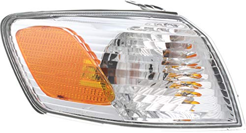 Evan Fischer Corner Parking Turn Signal Light Lamp Compatible with 2000-2001 Toyota Camry, With Bulb TO2531136 Passenger Side