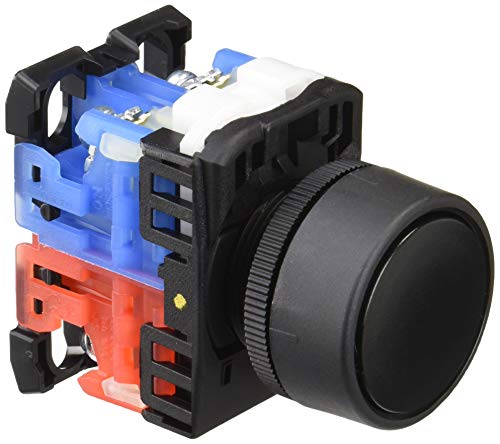 富士電機 φ22.3・25.5共用 押しボタンスイッチ 黒 AR22F5R-11B