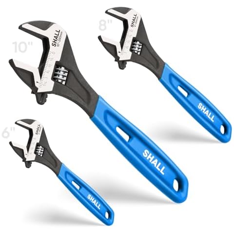 SHALL 3-Piece Adjustable Wrench Set Cover