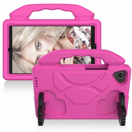 Coque Galaxy Tab A9 8.7 SM-X133 antichoc enfant en silicone avec support