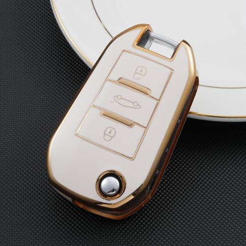 Étui de clé Peugeot 3008 208 308 antichoc en TPU protecteur de boîtier