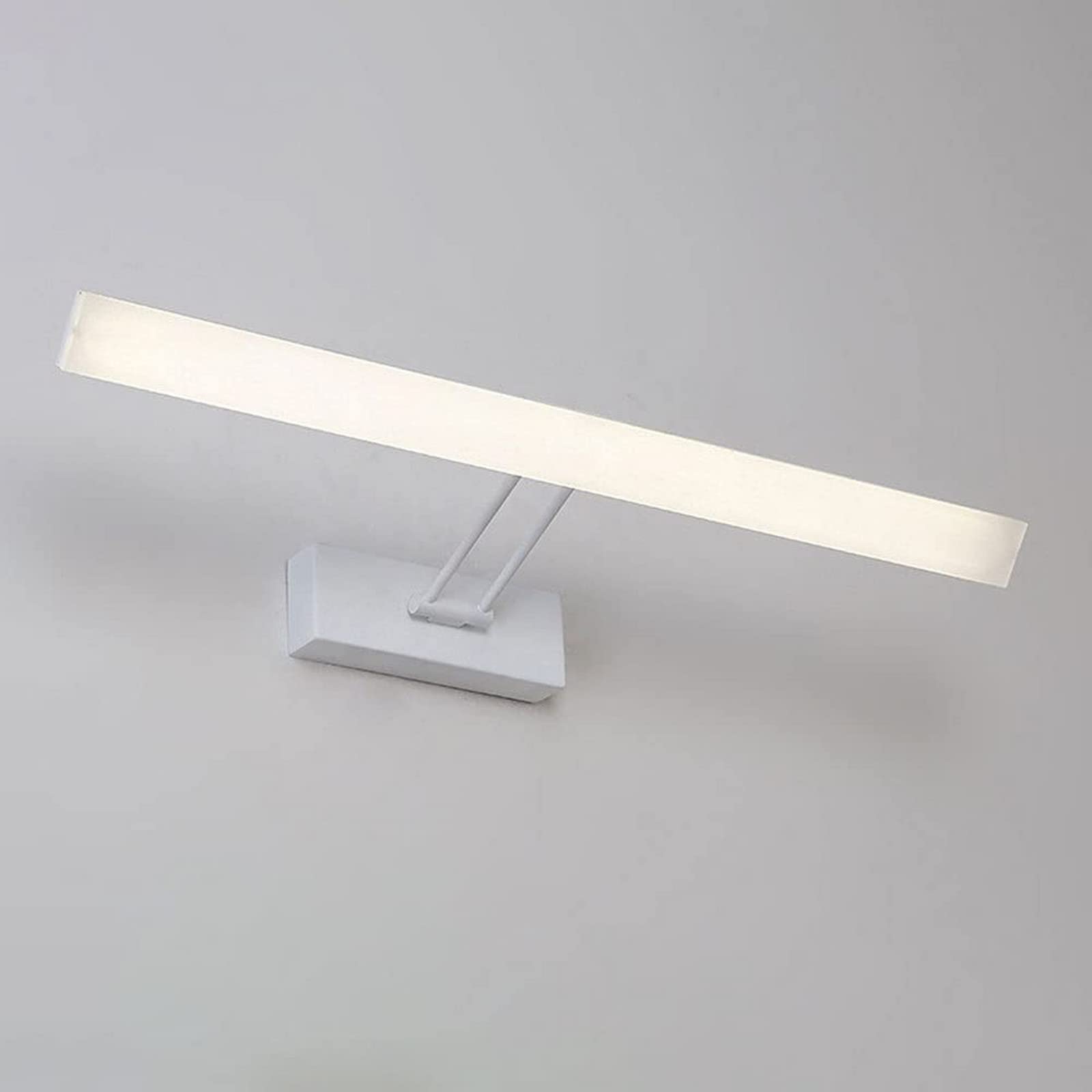 WolFum Spiegelleuchte für Badezimmer, LED-Schminkspiegelleuchte, 8 W, moderne Make-up-Beleuchtung, drehbare Bad-/Schminktisch-Wandleuchte für Toilette, Spiegel, Schrank, Schminktisch, Heimdekoration,