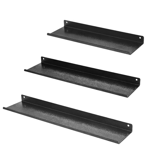 Uten Estantes de Pared de Metal 3 Piezas