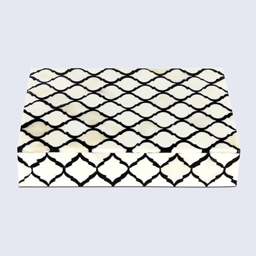Image of Handicrafts Home Jewelry Storage Box Organizer - Moroccan Pattern Inspired - Decorative Boxes