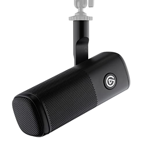 Elgato Wave DX – Dynamic XLR Microphone, Cardioid Pattern, Noise Rejection, Speech optimised for Podcasting, Streaming, Broadcasting, No Signal Booster Required, Works with Any Interface, for Mac, PC