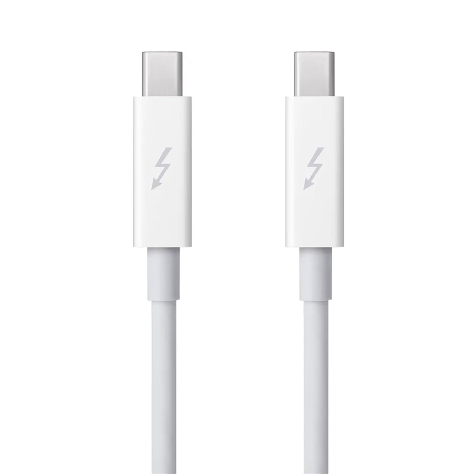 Câble Adaptateur Thunderbolt 2 Cordon Blanc Mâle vers Connecteur 2M for Moniteur Multimédia Connexion De Données Câble E Transmission De Données + Réseau Filaire