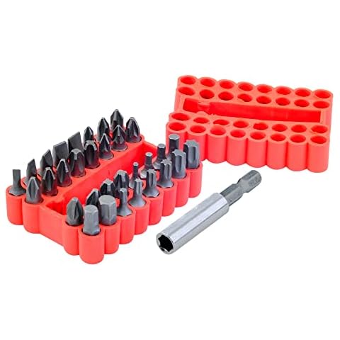 Rolson 30247 33 Piece Screwdriver Bit Set Cover