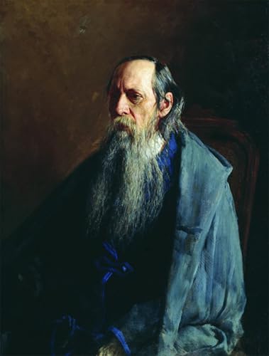 Affiche Toile Mikhail Saltykov-Shchedrin 60x90cm Yaroshenko impression haute définition