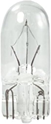 Foco de luz de xenón transparente, de 20,000 horas, 12 V, base de cuña de 0.25 pulgadas, 5 W, T3, K01235, 5watts, 12 volts