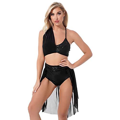 CHICTRY Vestito da Danza Lirica Donna Vestito da