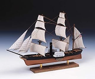 Woody Joe Sailboat Mini Sailboat 3 Black Ship Wooden Model