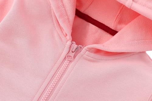 Toddler Hoodie Jacket Boys Long Sleeve Full Zip Hooded Solid Fall Winter Sport Pullover Sweatshirt Coat for Kids3