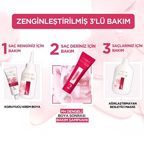 L’Oréal Paris Excellence Creme Saç Boyası 5.15 Efsanevi Türk Kahvesi 3'lü Set