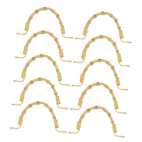 Amosfun 10個 急須用籐製取っ手 耐熱性と人間工学デザインで か快適な茶壺交換用ハンドル 茶道や家用にな和風ティーポットアクセサリー