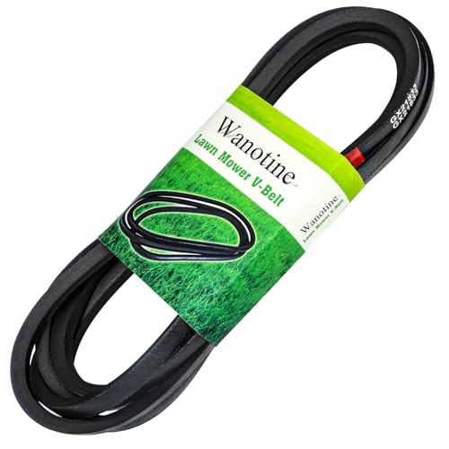 Wanotine GX21833 Deck Belt Replaces John Deere 48 inch Mower Deck Belt GX20571 for L120 L130 D140 D150 D155 D160 E140 E150 E160 E170 LA130 LA140 LA145 LA155 LA165 Mowers (1/2 x 141)
